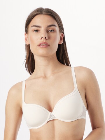 PASSIONATA T-shirt Bra in White: front