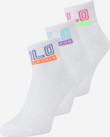 Polo Ralph Lauren Socks in White: front