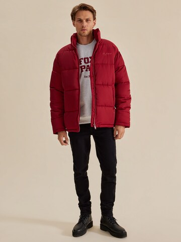 DAN FOX APPAREL Jacke 'Hanno' in Rot