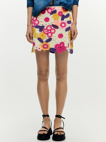 Gonna di Desigual in bianco: frontale