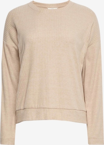 Marks & Spencer Sweatshirt in Beige: front