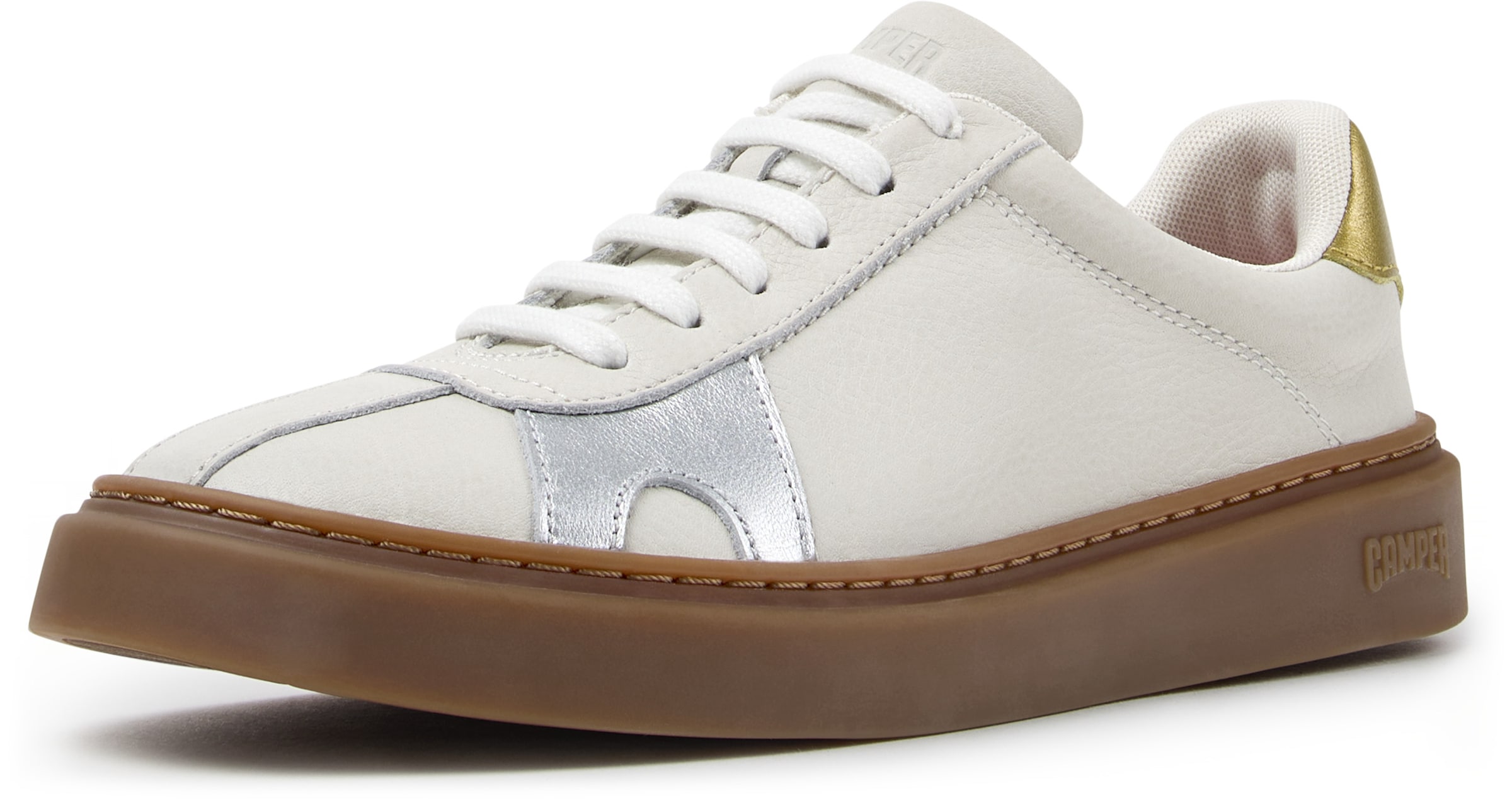 CAMPER - Zapatillas deportivas bajas en blanco: frente