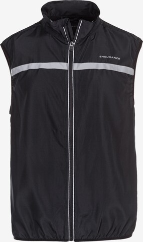 ENDURANCE Sports Vest 'Sindry' in Black: front