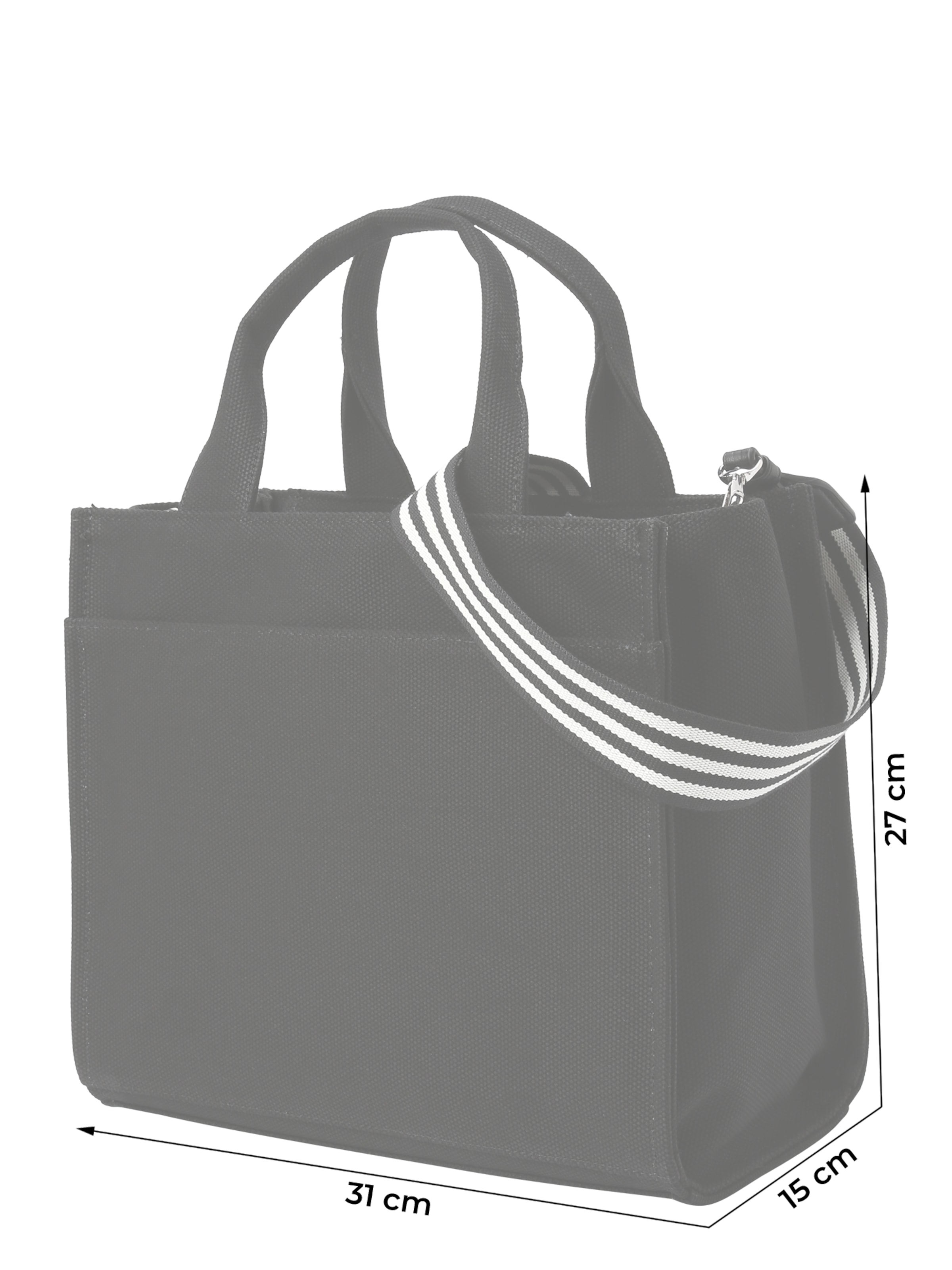 DKNY - Malas de tiracolo 'Hadlee' em preto