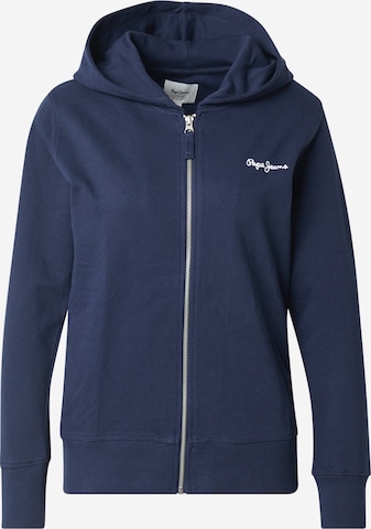 Pepe Jeans Суичъри с качулка 'EDNY RO' в синьо: отпред