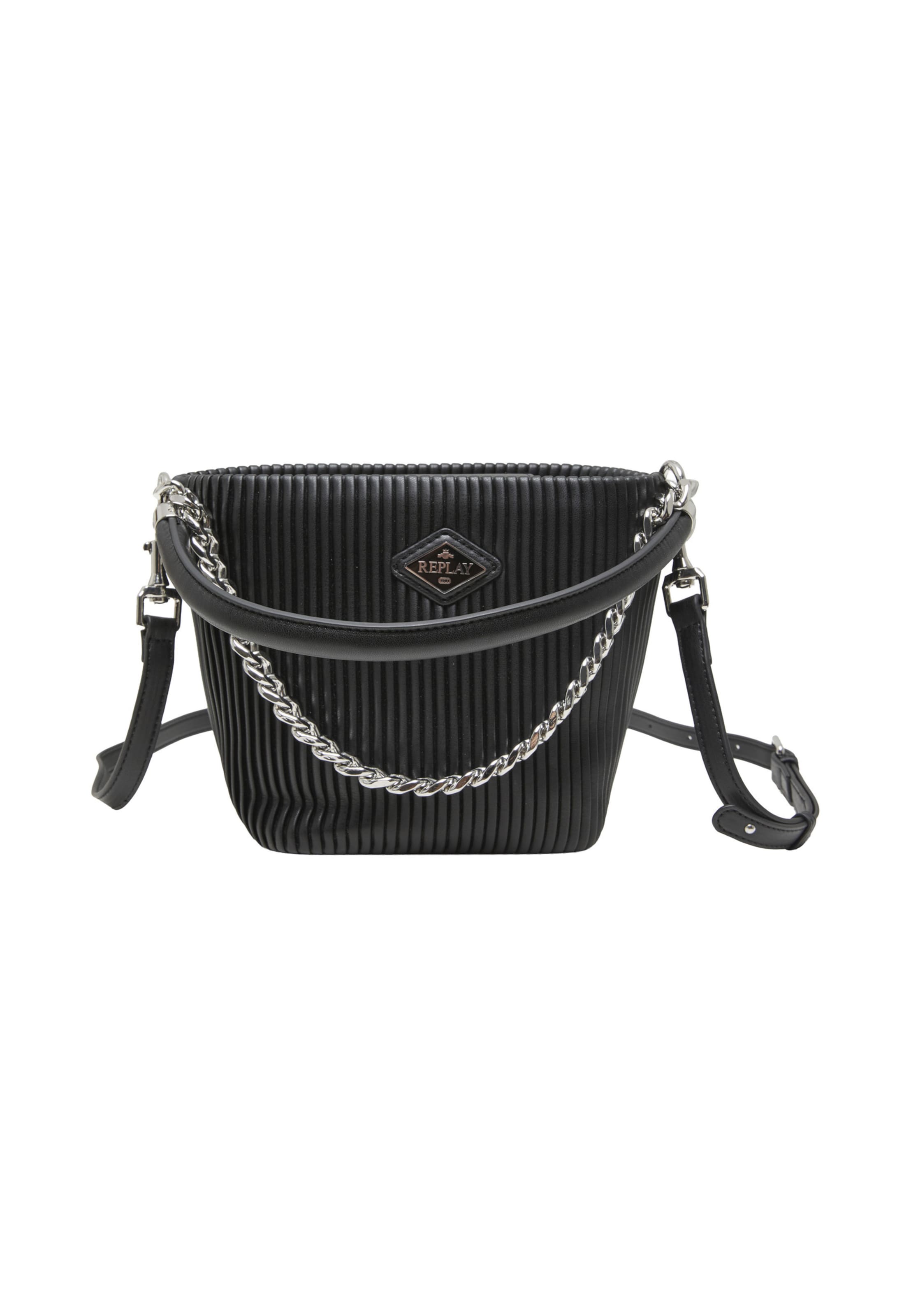 Sac à bandoulière REPLAY en noir : devant