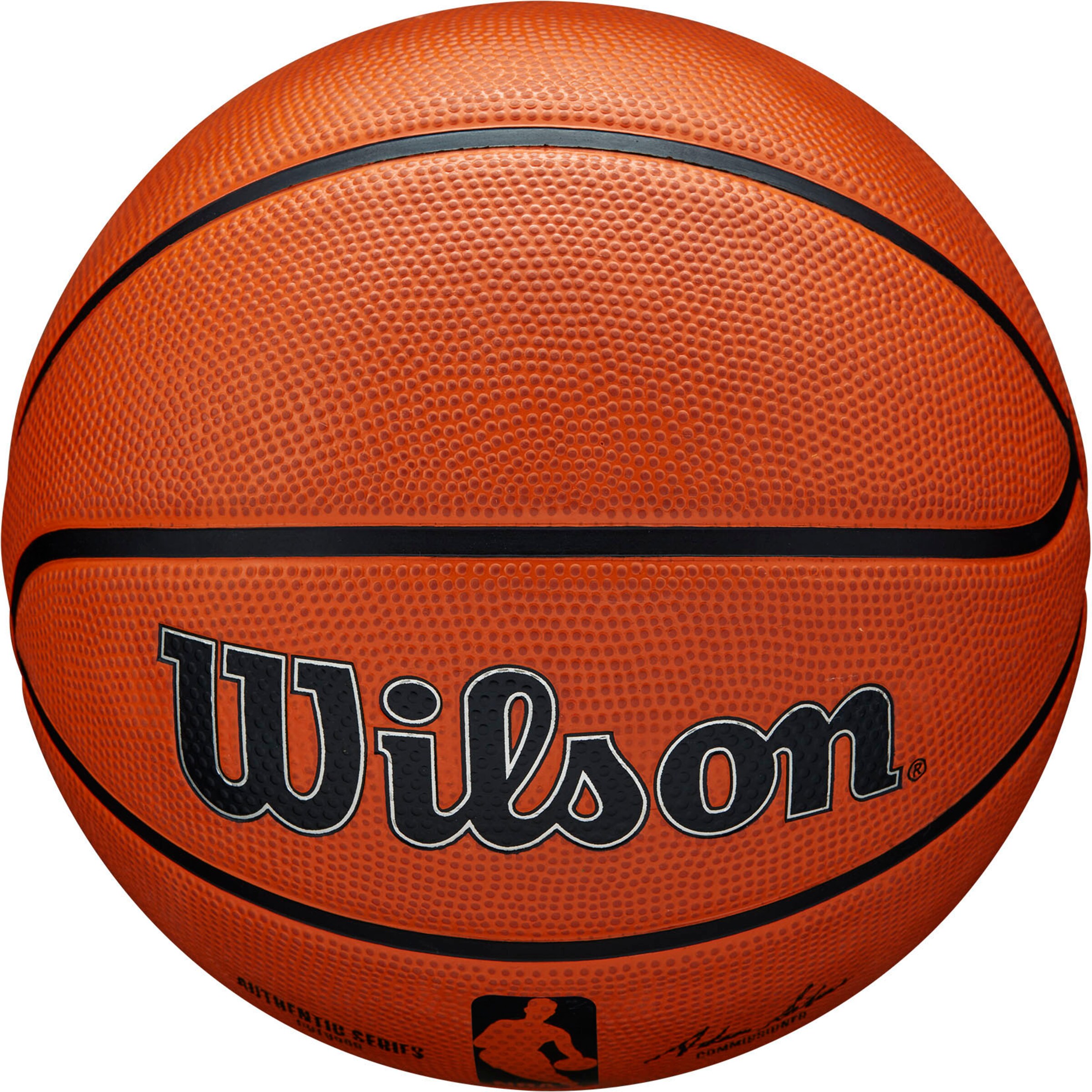 WILSON Ball 'NBA Authentic Series' in Orange