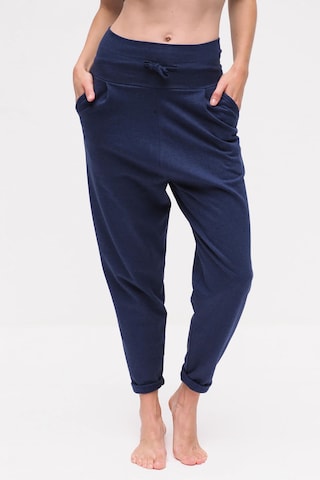 Kismet Yogastyle Tapered Workout Pants in Blue: front
