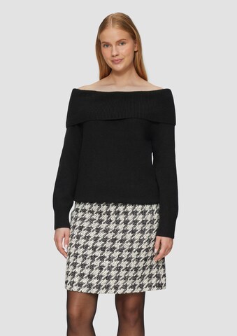 Pull-over s.Oliver en noir : devant