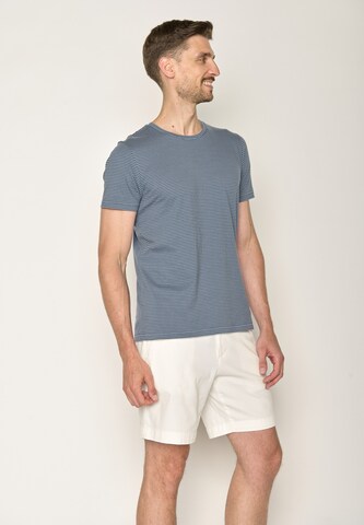 GREENBOMB Shirt in Blue: front