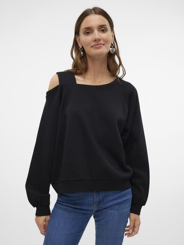VERO MODA Sweatshirt 'Gina' in Zwart
