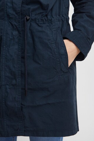 Fransa Between-Seasons Parka 'Harlow' in Blue