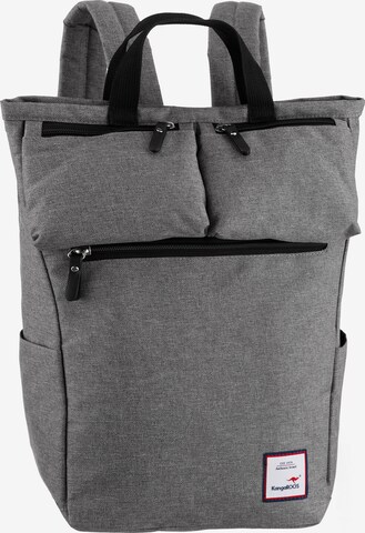 KangaROOS Backpack in Grey: front