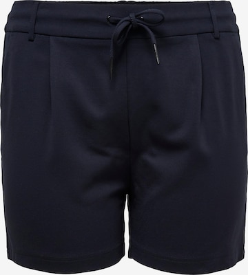 ONLY Carmakoma Regular Shorts 'Goldtrash Easy' in Blau: predná strana