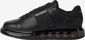 juoda Karl Lagerfeld Sportbačiai be auliuko: priekis