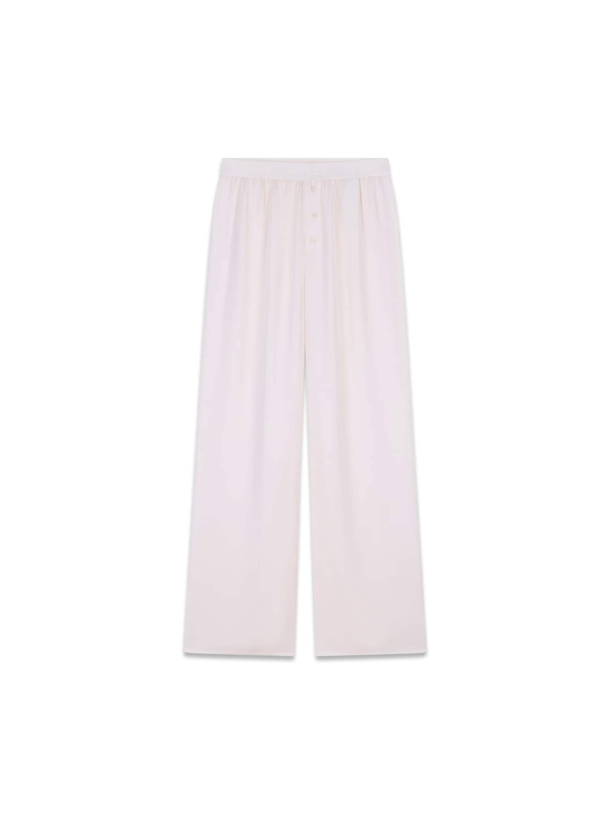 GUESS Pyjamahose ' Marika' in Weiß: Vorderseite