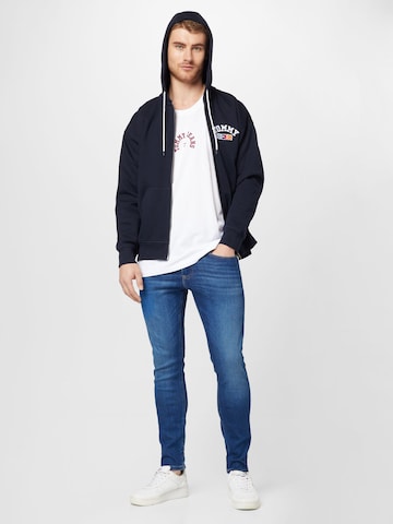 Tommy Jeans Sweatvest in Blauw