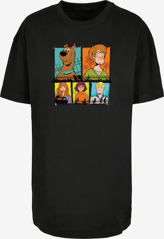 T-shirt oversize 'Group Frames' F4NT4STIC en noir : devant