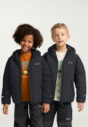 JACK WOLFSKIN Winter Jacket in Black: front