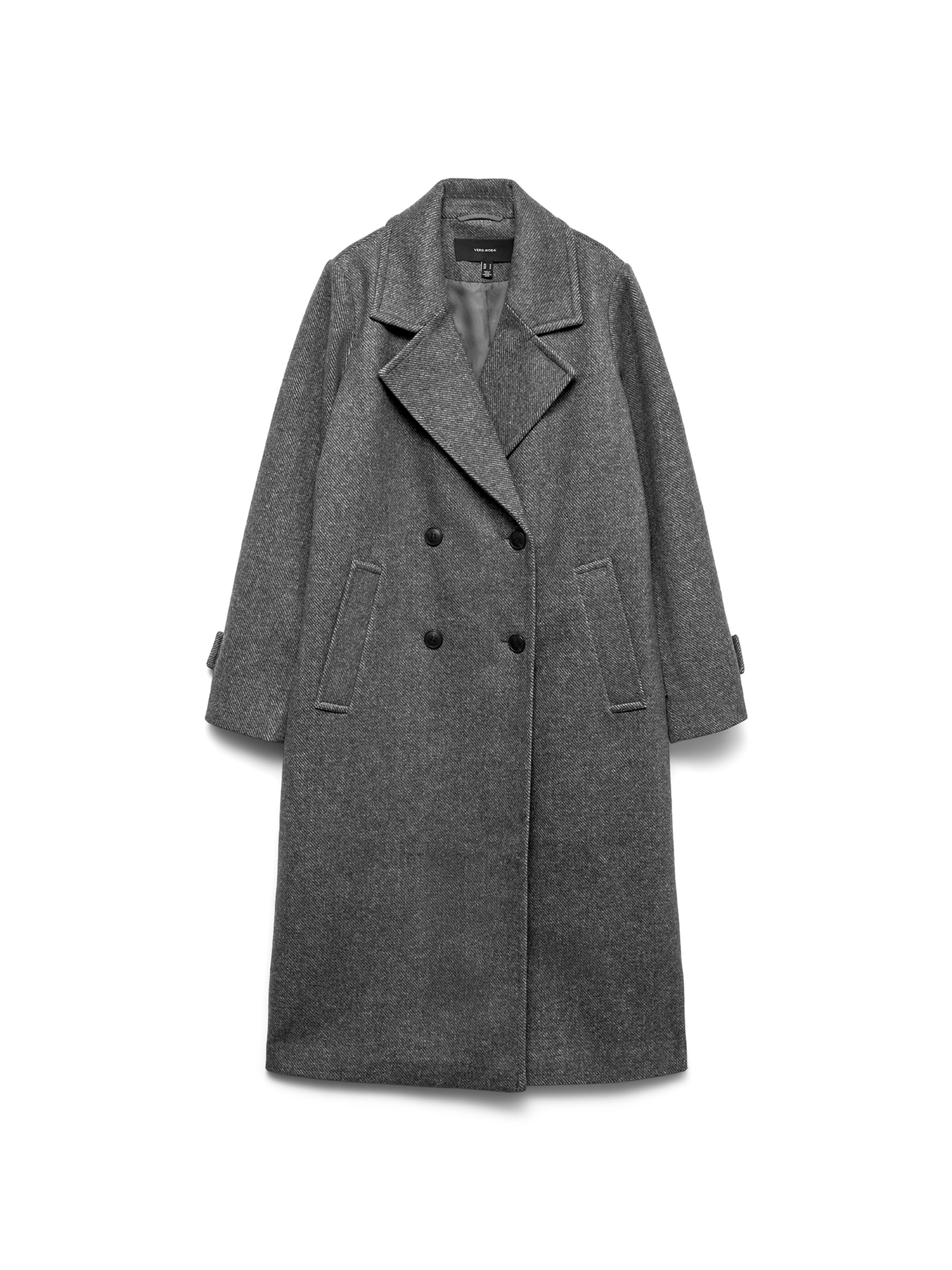 VERO MODA Övergångskappa 'VMEVA' i XS i gråmelerad, Produktvy