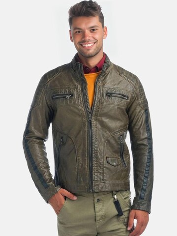 KOROSHI Between-season jacket in Brown: front