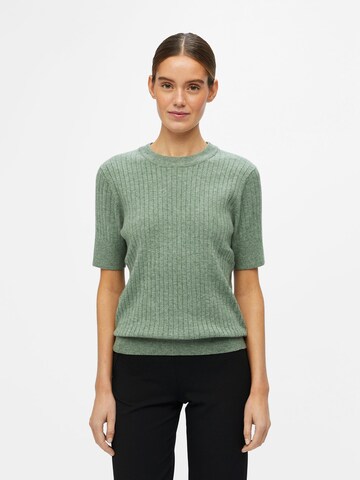 OBJECT - Jersey 'Noelle' en verde: frente