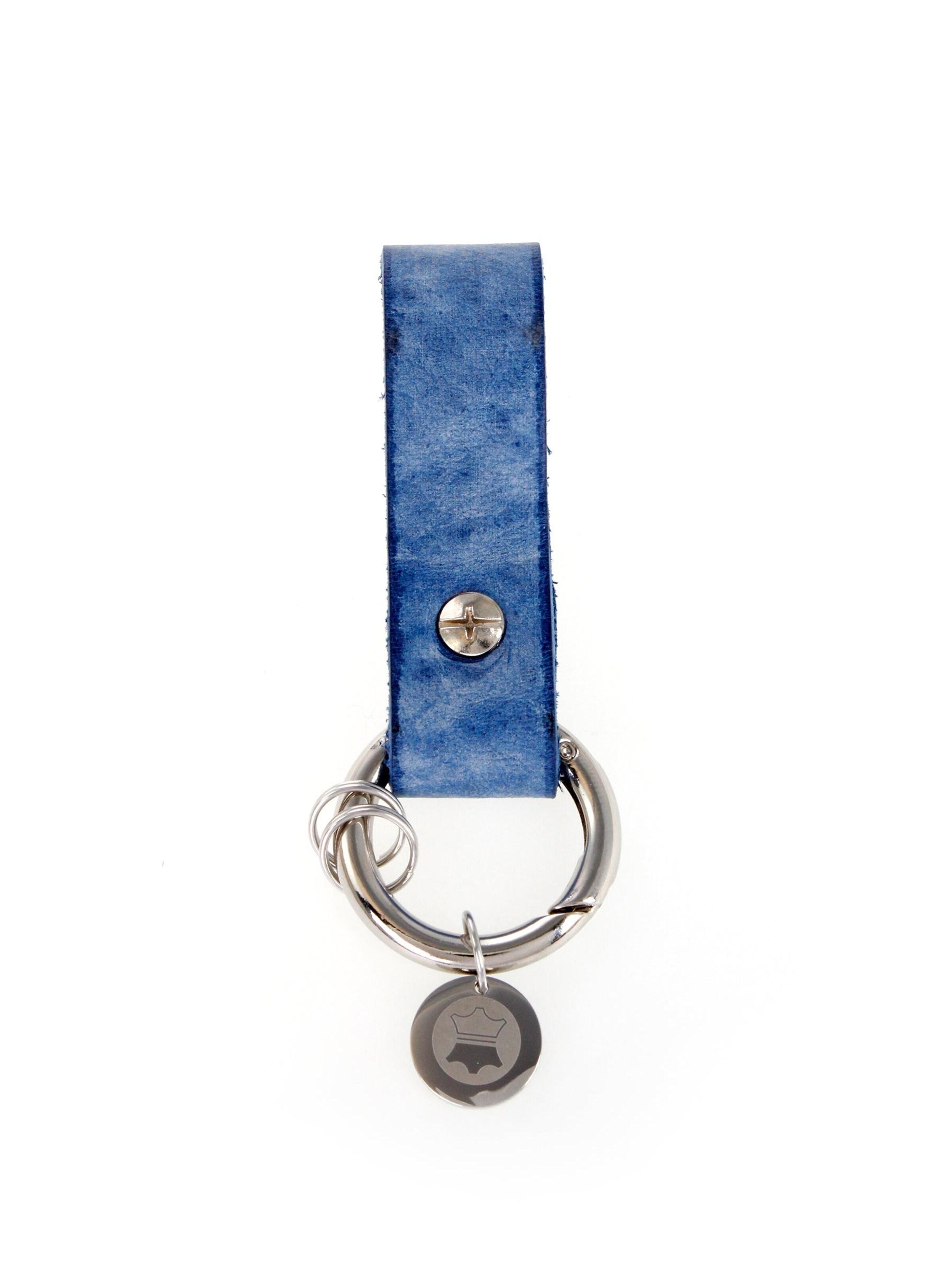 carisco Key Ring 'Gump Keyring' in Blue: front