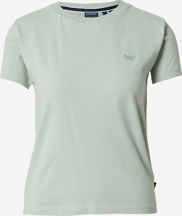 Superdry Shirt 'Essential' in Green: front