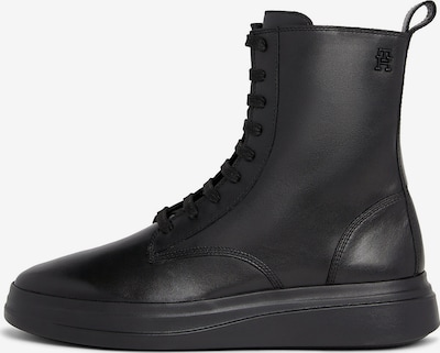 TOMMY HILFIGER Bottines à lacets en noir, Vue avec produit