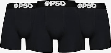 PSDBokserice - crna boja: prednji dio