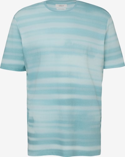 s.Oliver T-Shirt en turquoise, Vue avec produit