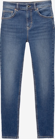 Pull&Bear Slimfit Jeansy w kolorze niebieski: przód