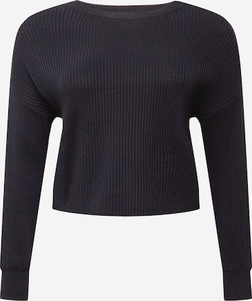 Cotton On Curve Sweater in Black: front