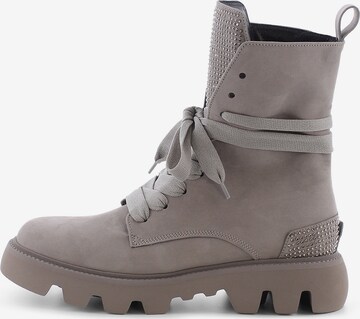 Kennel & Schmenger Lace-Up Ankle Boots ' SHOT S ' in Grey: front