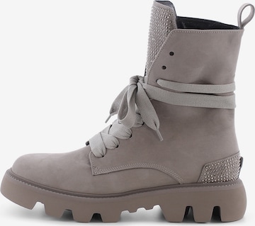 Kennel & Schmenger Lace-Up Ankle Boots ' SHOT S ' in Grey: front