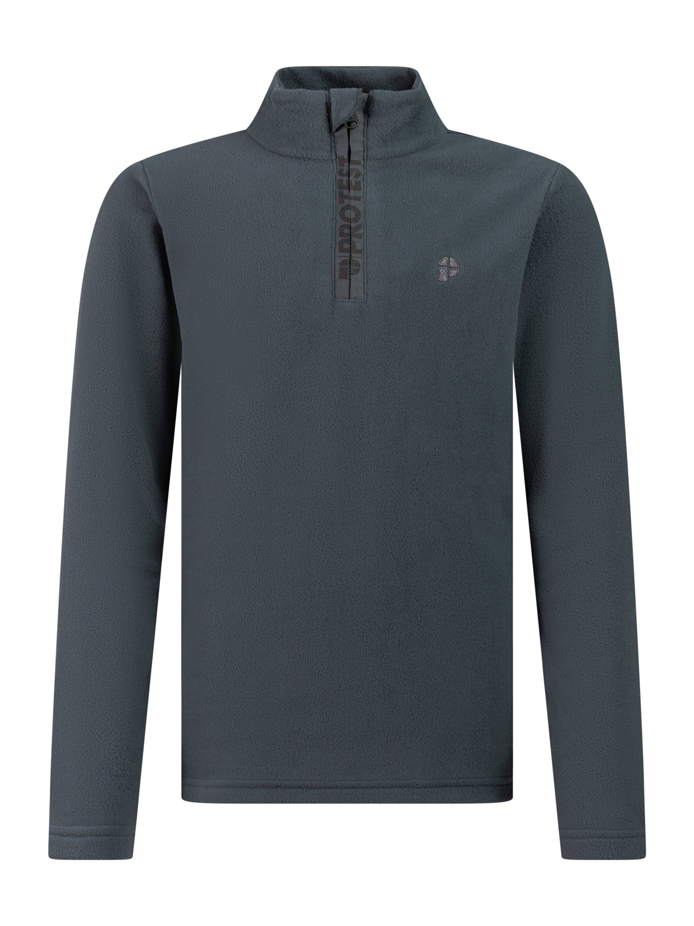 PROTEST Sportief sweatshirt 'Reperfecty JR' in Grijs: voorkant