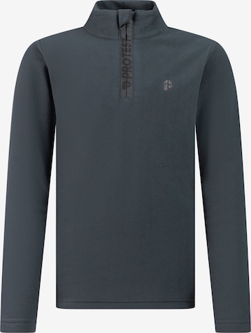 PROTEST Sportief sweatshirt 'Reperfecty JR' in Grijs: voorkant