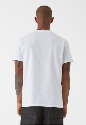 9N1M SENSE Μπλουζάκι 'W-Blank' σε λευκό