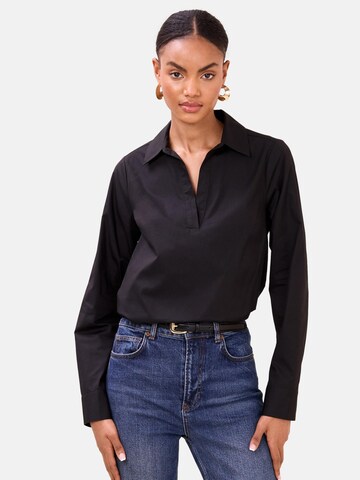 Lipsy Bluza | črna barva: sprednja stran