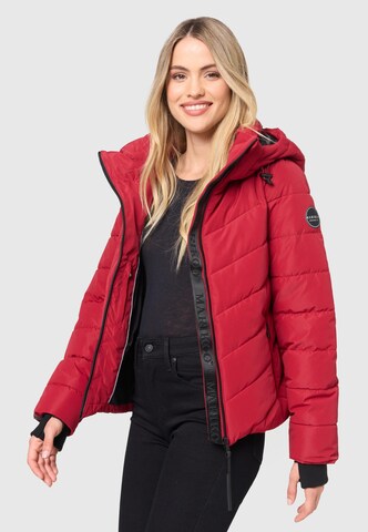 MARIKOO - Chaqueta de invierno en rojo