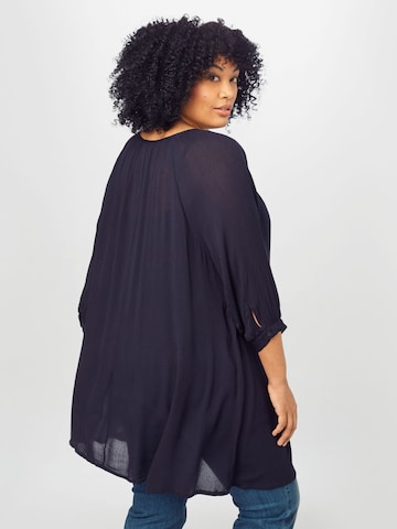 KAFFE CURVE Tunic 'Ami' in Blue