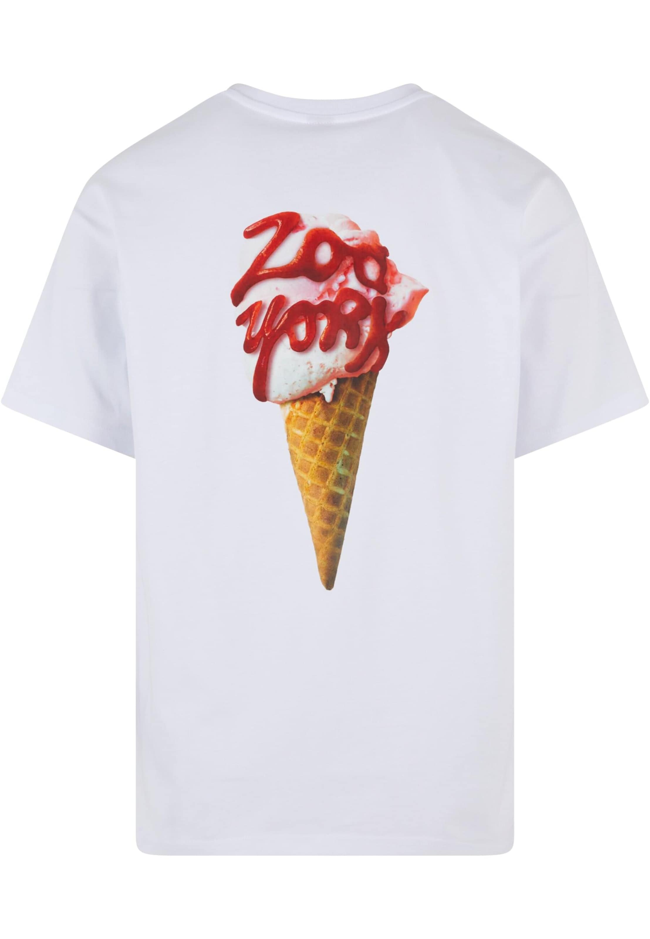 ZOO YORK Футболка 'Icecream' в Белый