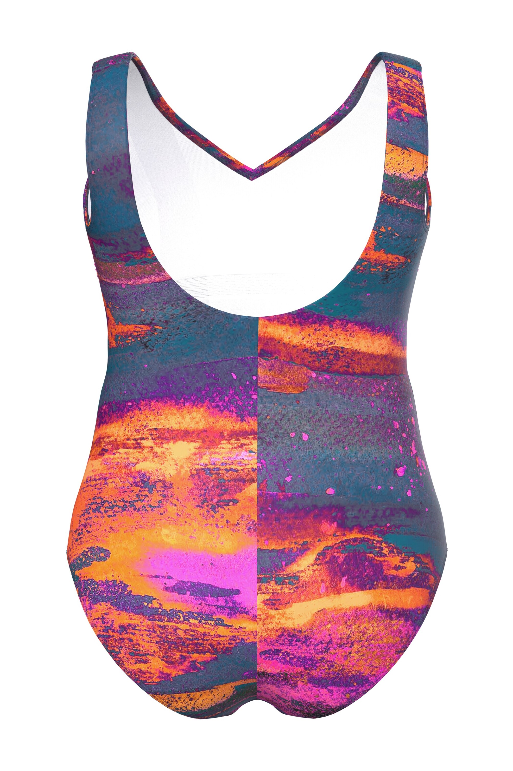 Ulla Popken Minimizer Badpak in Gemengde kleuren