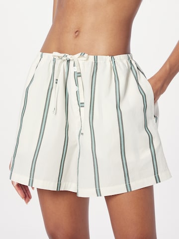 Marc O'Polo Spodnie od piżamy w kolorze biały: przód