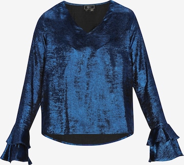 faina Blouse in Blue: front