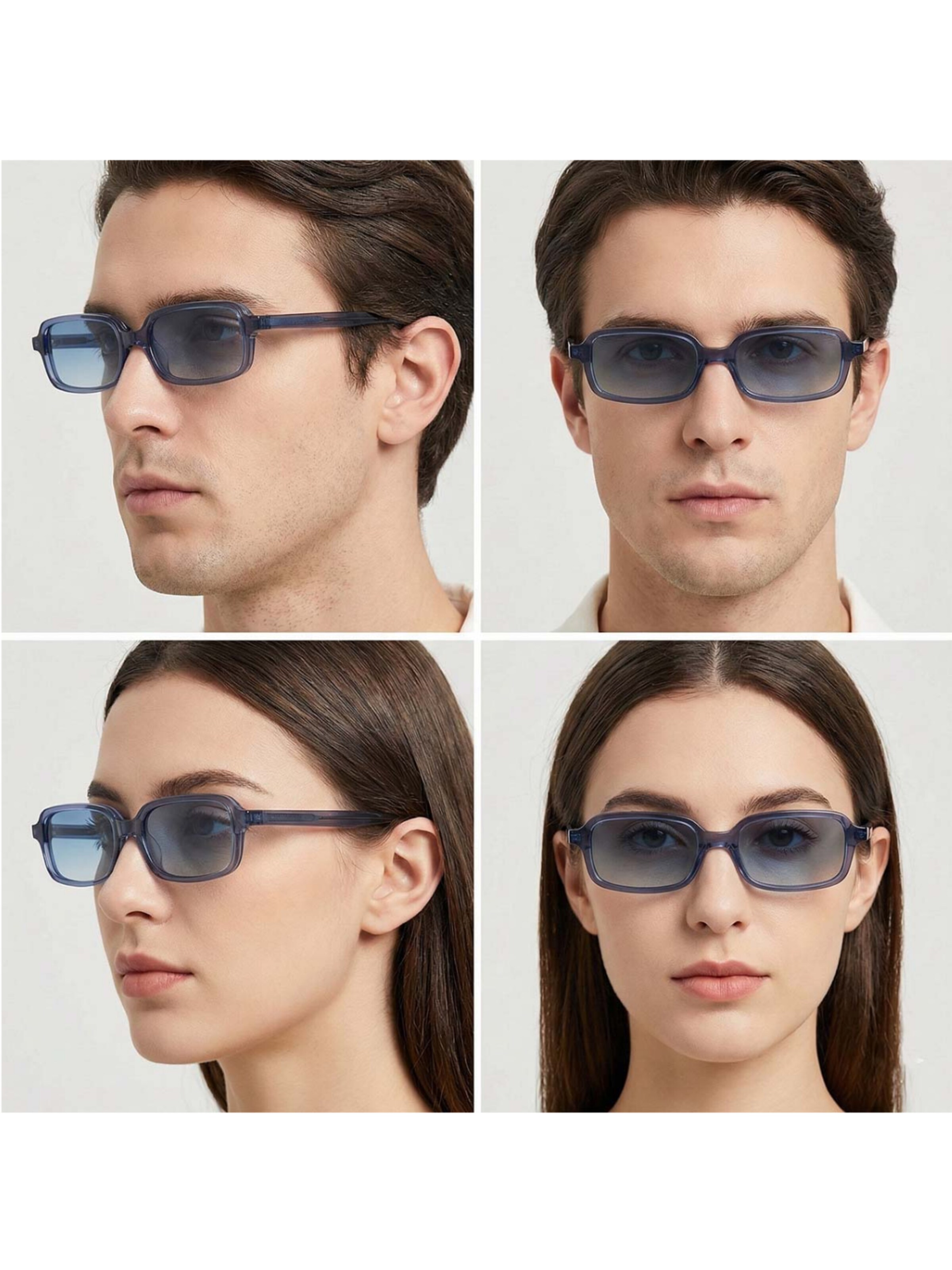 VEYREY Sunglasses 'Platz Sonnenbrillen Ogo' in Blue