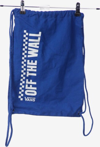 VANS Backpack in One size in Blue: front