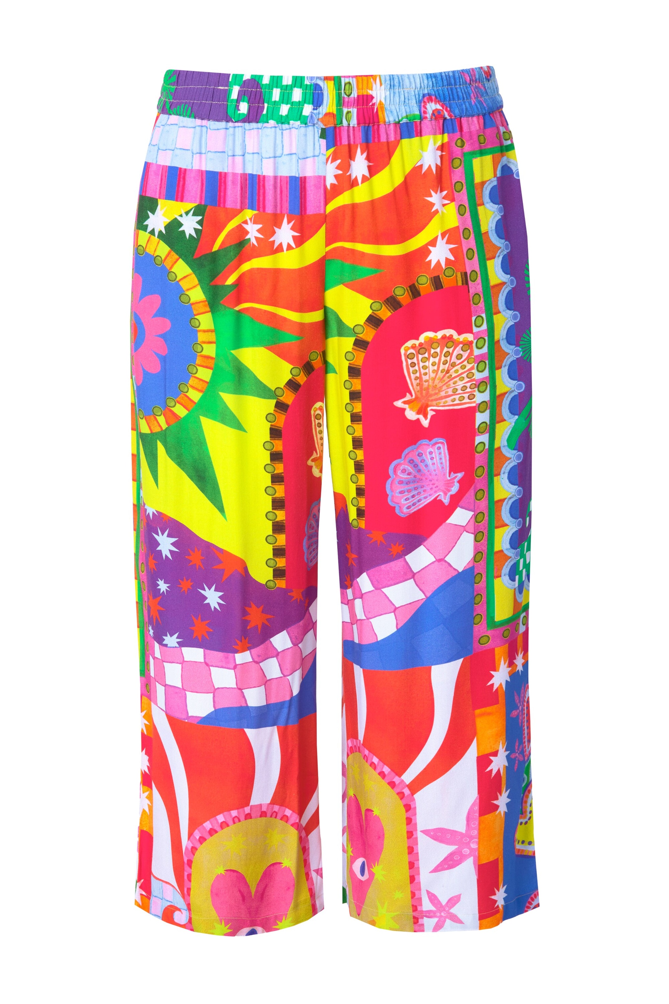 Angel of Style Loosefit Broek in Gemengde kleuren: voorkant