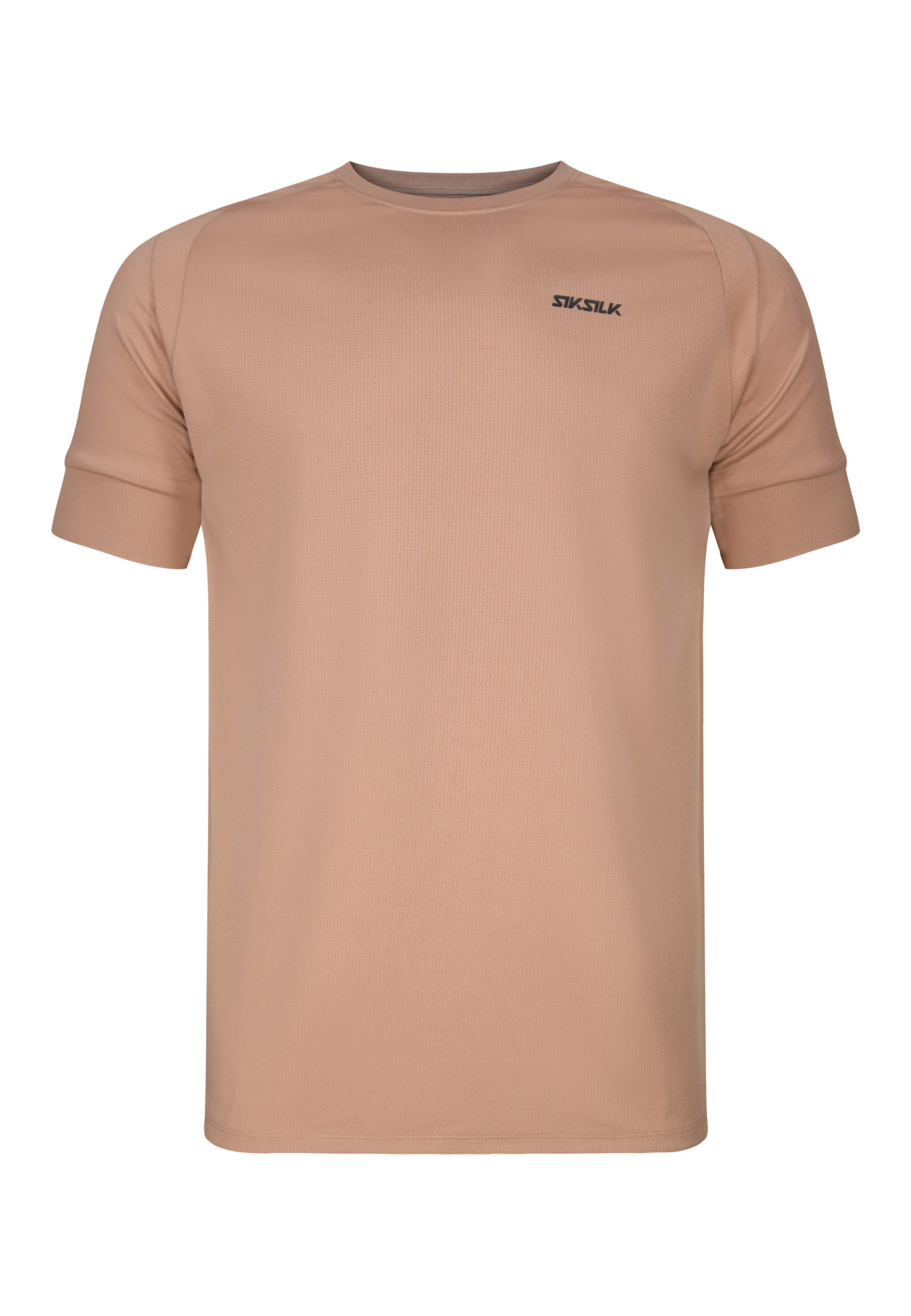 SikSilk - Camisa em castanho: frente