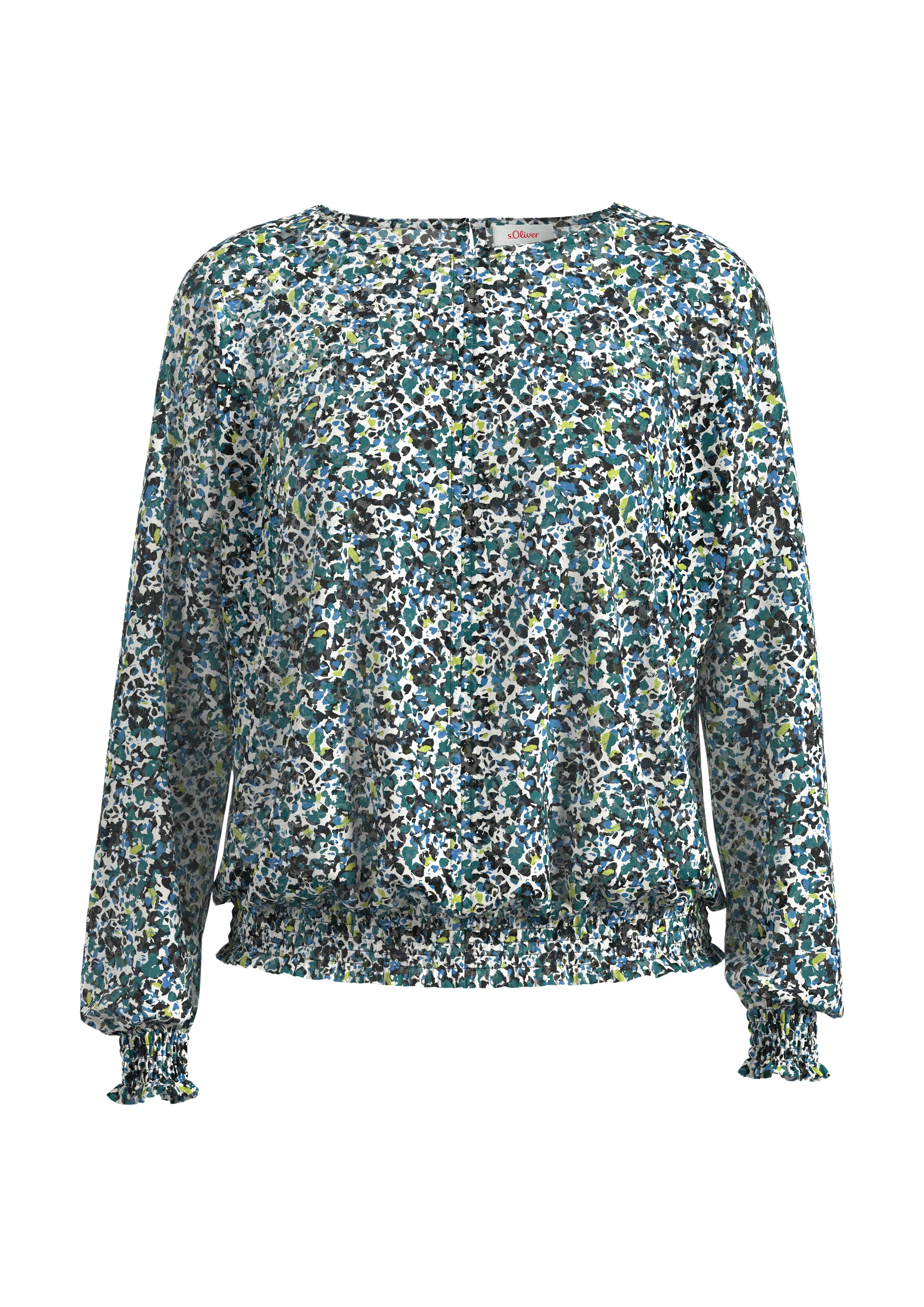 s.Oliver Blouse in Gemengde kleuren: voorkant